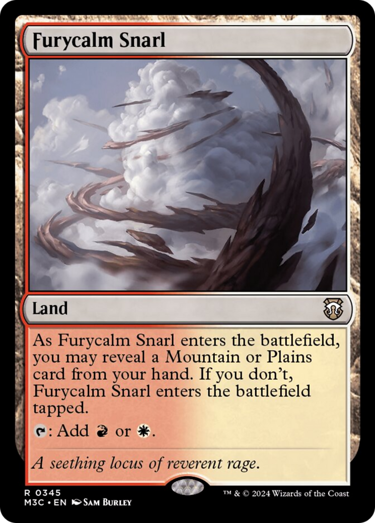 Furycalm Snarl [Modern Horizons 3 Commander] - Destination Retro