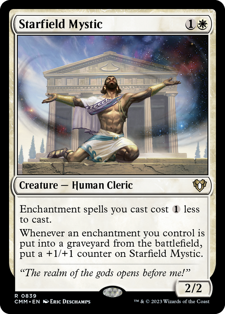 Starfield Mystic [Commander Masters] - Destination Retro