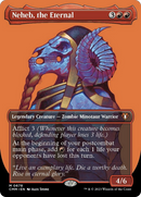 Neheb, the Eternal (Borderless Profile) [Commander Masters] - Destination Retro