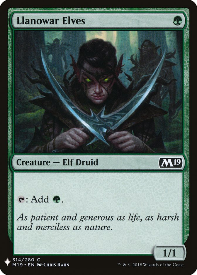 Llanowar Elves [Mystery Booster] - Destination Retro