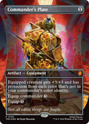 Commander's Plate (Borderless) [Teenage Mutant Ninja Turtles Commander] - Destination Retro