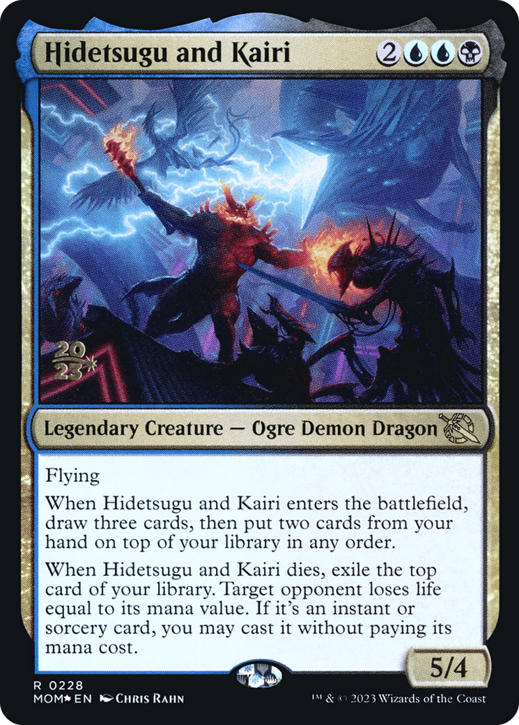 Hidetsugu and Kairi [March of the Machine Prerelease Promos] - Destination Retro
