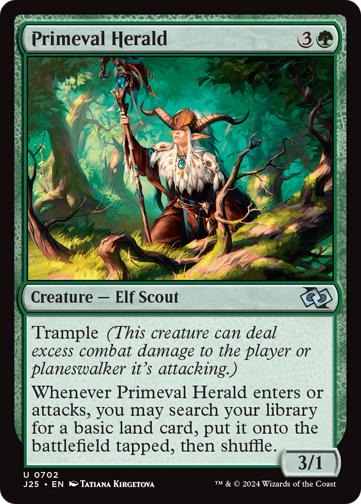 Primeval Herald [Foundations Jumpstart] - Destination Retro