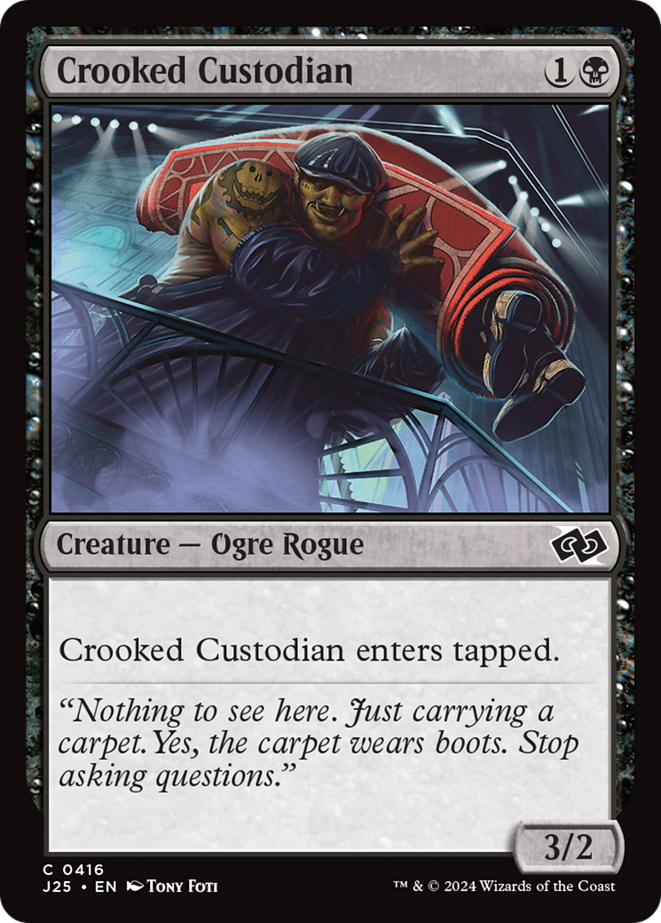 Crooked Custodian [Foundations Jumpstart] - Destination Retro