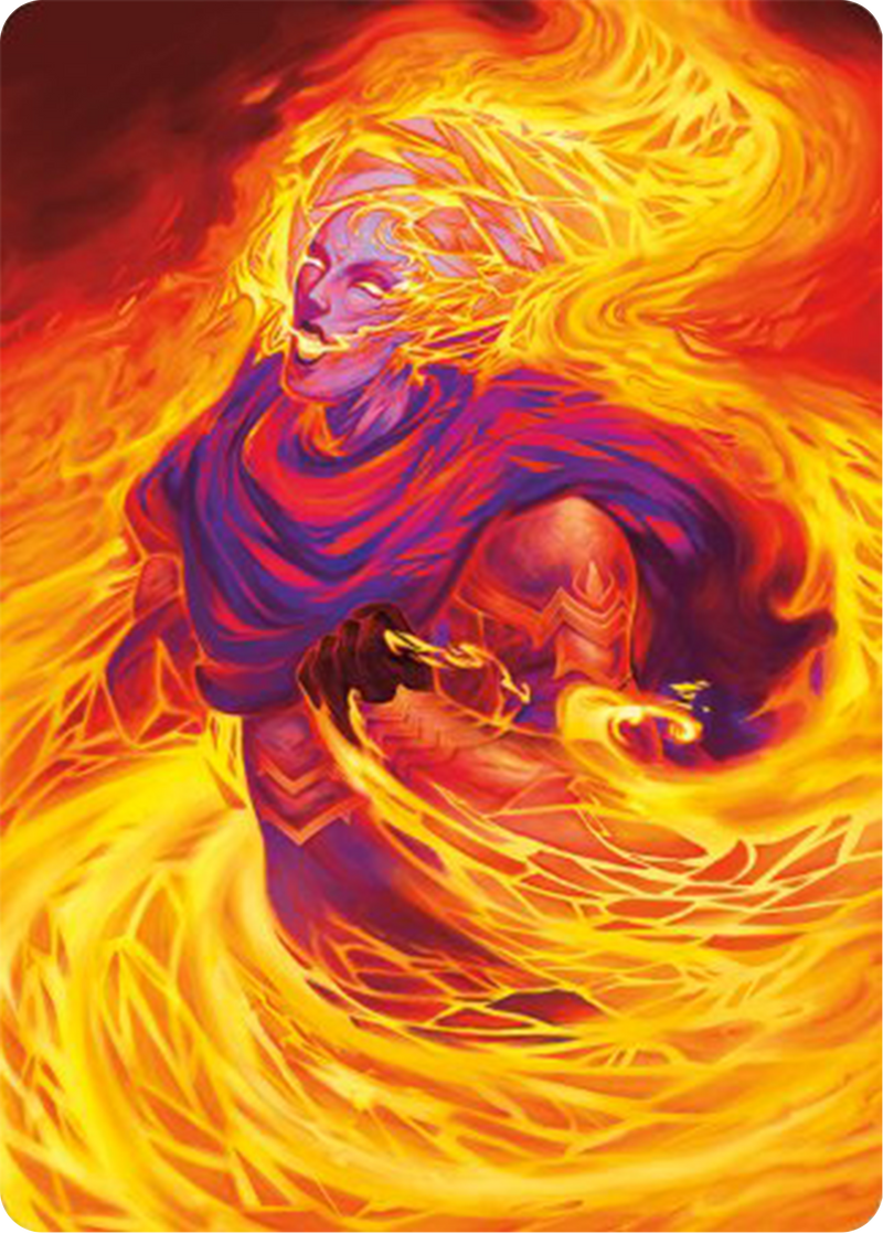 Flare of Duplication Art Card [Modern Horizons 3 Art Series] - Destination Retro