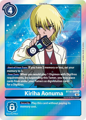 Kiriha Aonuma [BT10-088] [Xros Encounter] - Destination Retro