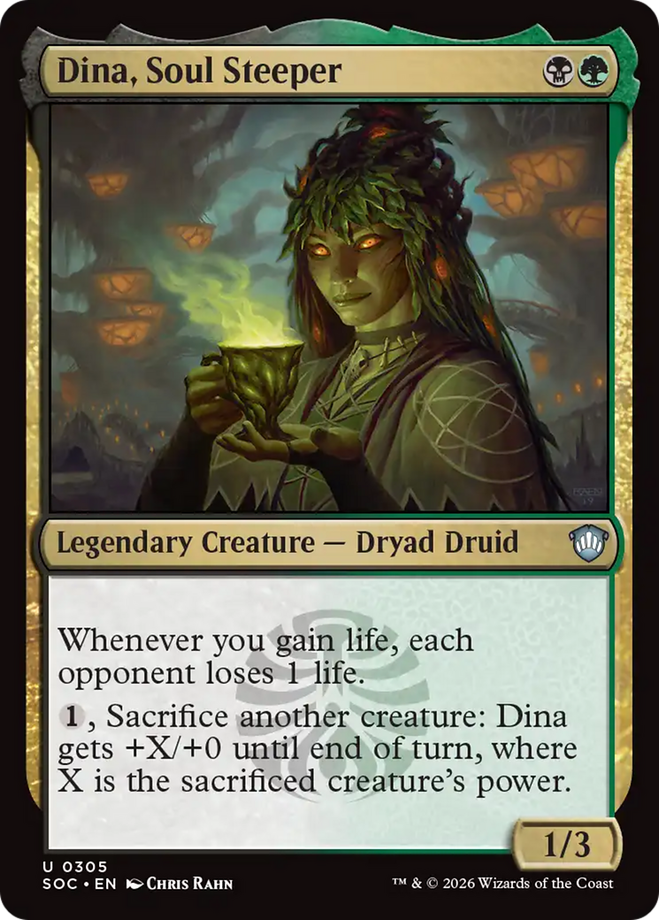 Dina, Soul Steeper [Secrets of Strixhaven Commander] - Destination Retro