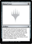 Sharp Eraser [Unknown Event] - Destination Retro
