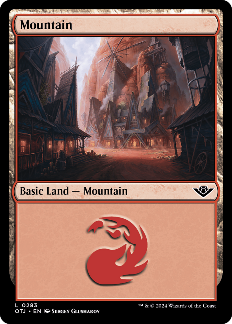Mountain (0283) [Outlaws of Thunder Junction] - Destination Retro