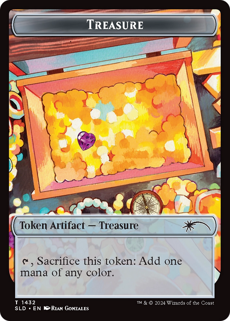 Treasure Token (1432) [Secret Lair Drop Series] - Destination Retro
