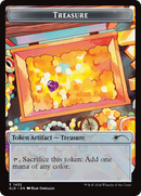 Treasure Token (1432) (Rainbow Foil) [Secret Lair Drop Series] - Destination Retro