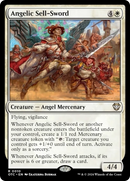 Angelic Sell-Sword [Outlaws of Thunder Junction Commander] - Destination Retro