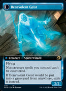 Malevolent Hermit // Benevolent Geist (Extended Art) [Innistrad: Midnight Hunt] - Destination Retro