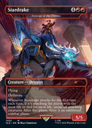 Stardrake - Scourge of the Throne (Borderless) [Secret Lair Drop Series] - Destination Retro