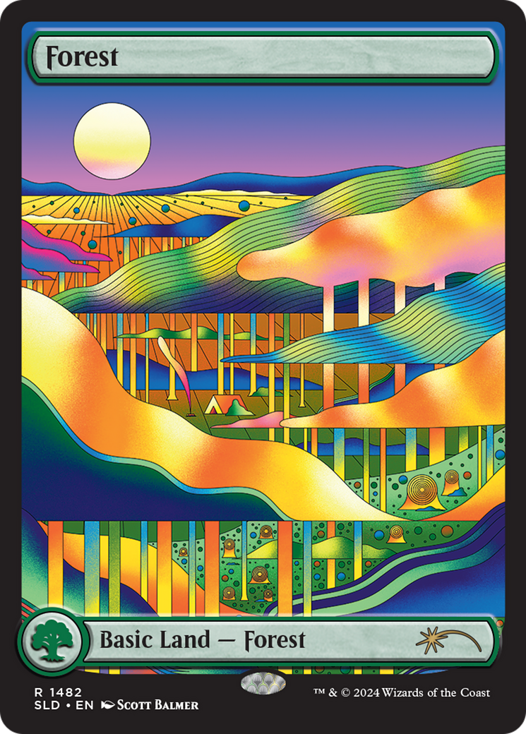 Forest (1482) [Secret Lair Drop Series] - Destination Retro
