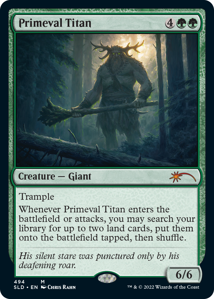 Primeval Titan (494) [Secret Lair Drop Series] - Destination Retro