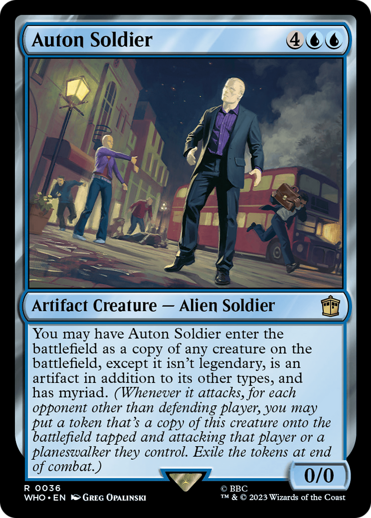 Auton Soldier [Doctor Who] - Destination Retro