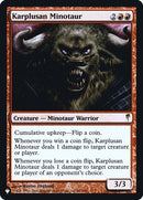 Karplusan Minotaur [Secret Lair: Heads I Win, Tails You Lose] - Destination Retro