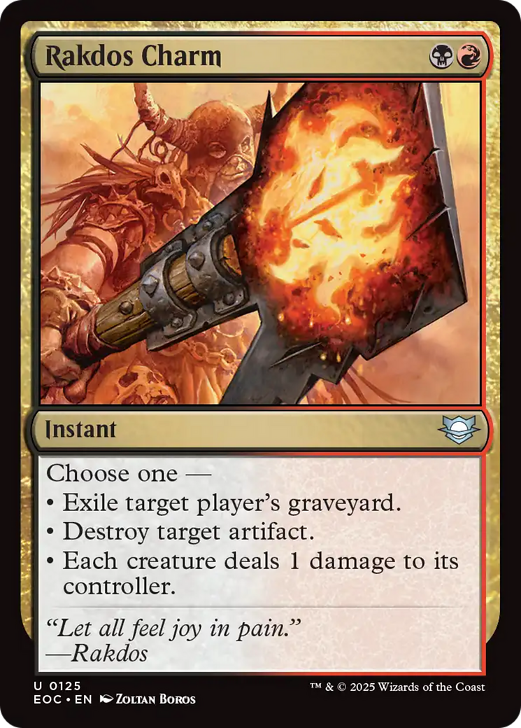 Rakdos Charm [Edge of Eternities Commander] - Destination Retro