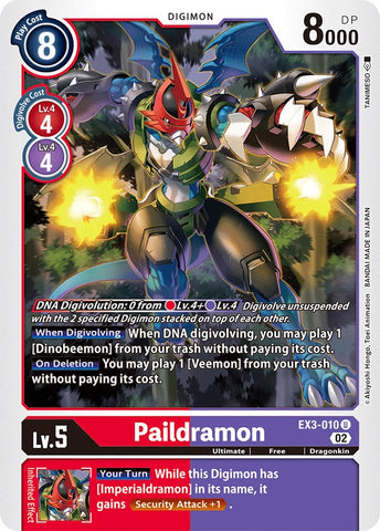 Paildramon [EX3-010] [Draconic Roar] - Destination Retro