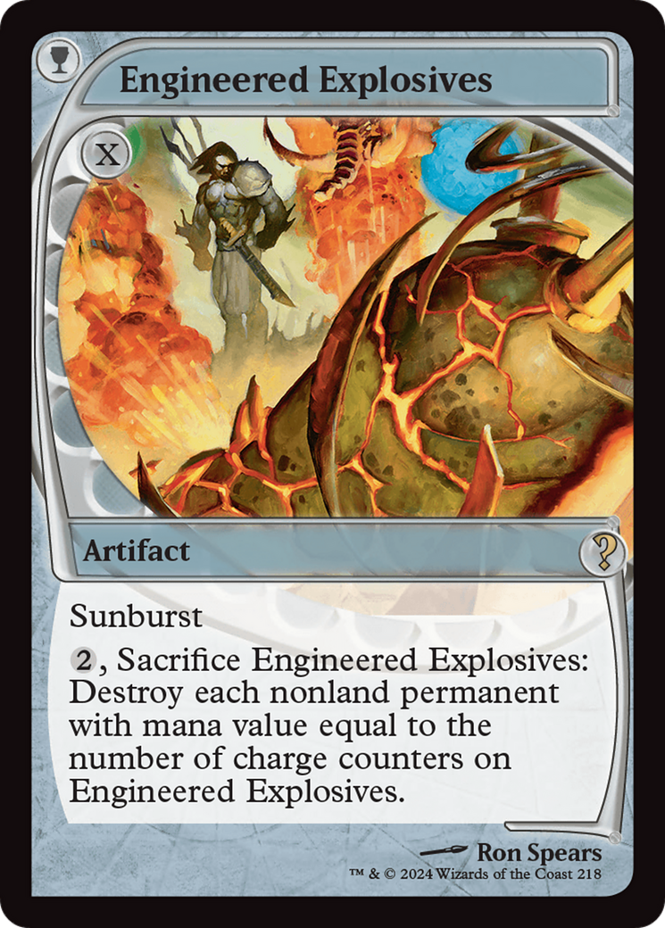 Engineered Explosives (Future Sight) [Mystery Booster 2] - Destination Retro