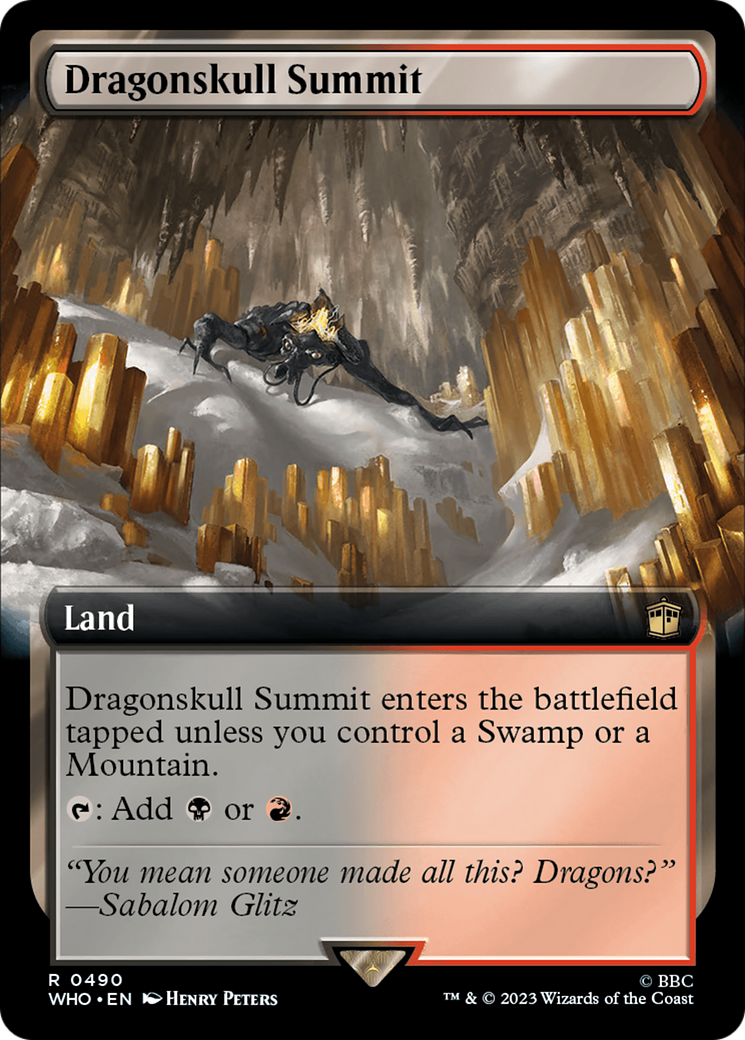 Dragonskull Summit (Extended Art) [Doctor Who] - Destination Retro