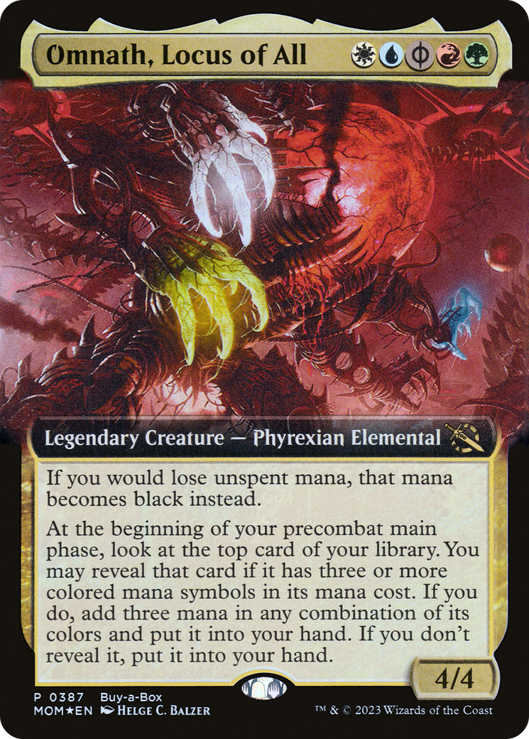 Omnath, Locus of All (Buy-A-Box) [March of the Machine] - Destination Retro