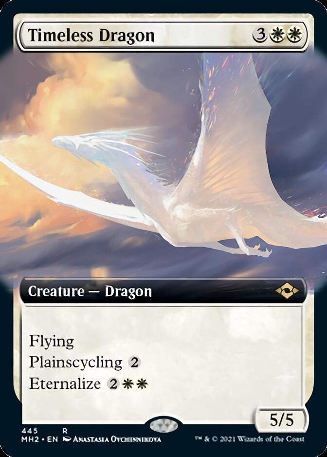 Timeless Dragon (Extended Art) [Modern Horizons 2] - Destination Retro