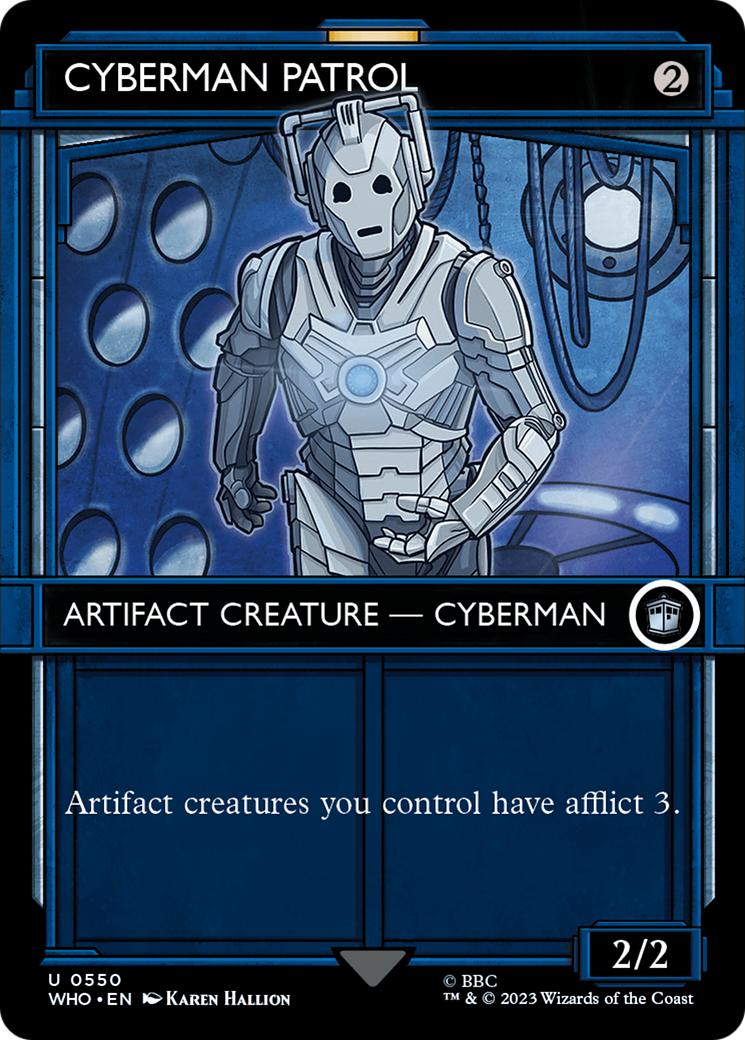 Cyberman Patrol (Showcase) [Doctor Who] - Destination Retro