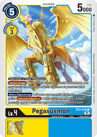 Pegasusmon [BT9-038] [X Record] - Destination Retro