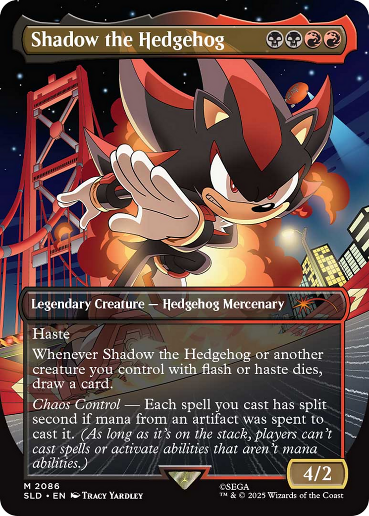 Shadow the Hedgehog (Rainbow Foil) [Secret Lair Drop Series] - Destination Retro
