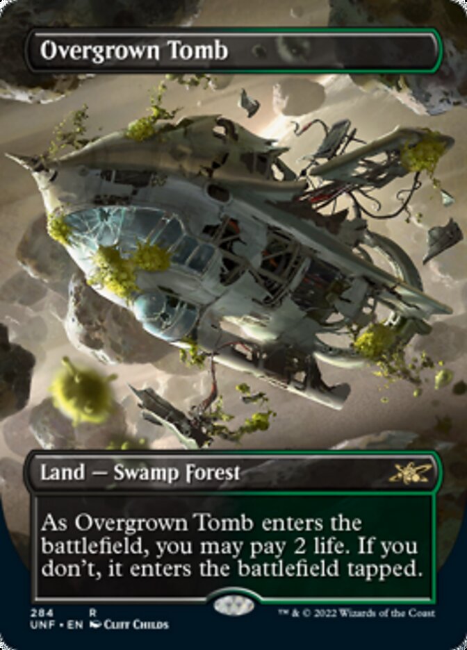 Overgrown Tomb (Borderless) [Unfinity] - Destination Retro