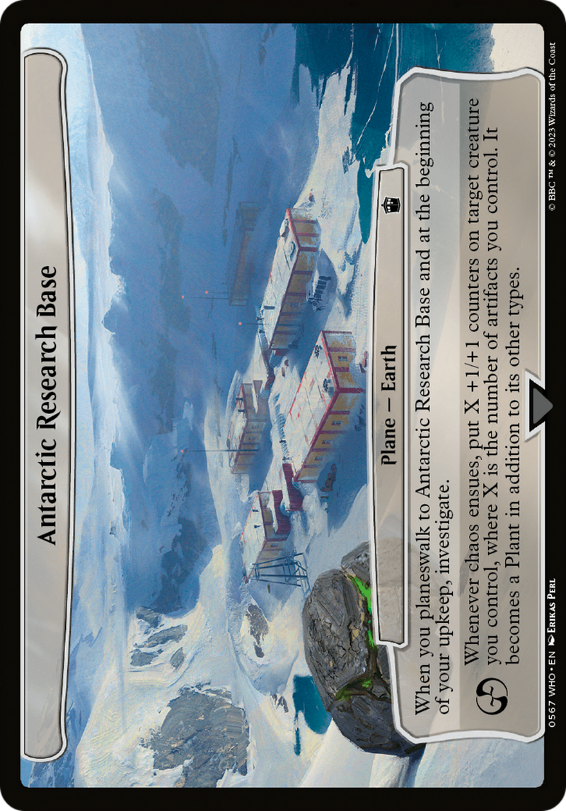Antarctic Research Base [Doctor Who] - Destination Retro