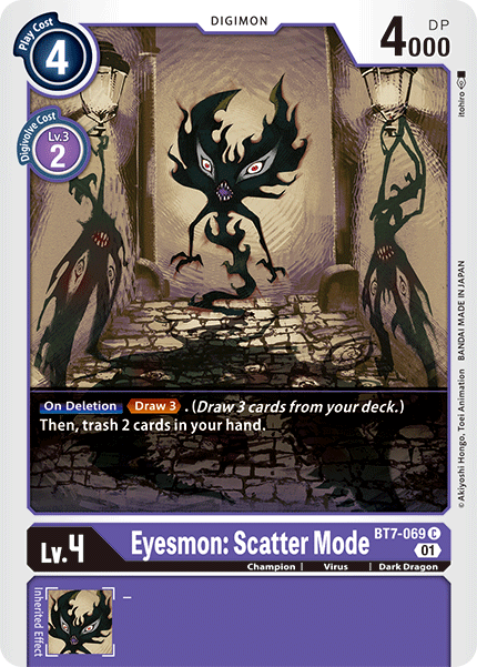 Eyesmon: Scatter Mode [BT7-069] [Next Adventure] - Destination Retro