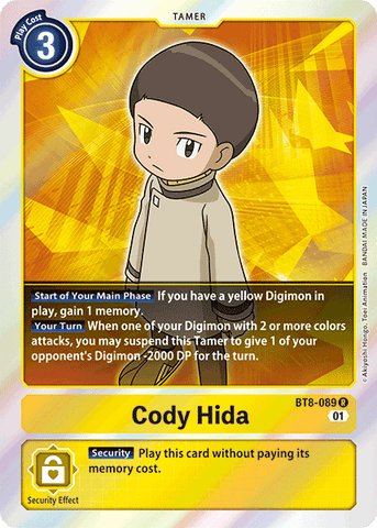 Cody Hida [BT8-089] [New Awakening] - Destination Retro