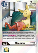 Neemon [BT7-080] (2022 Store Participant) [Next Adventure Promos] - Destination Retro