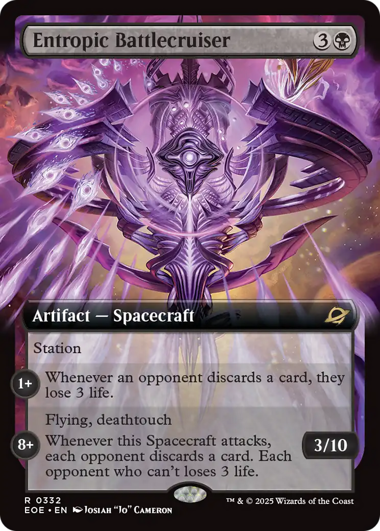 Entropic Battlecruiser (Extended Art) [Edge of Eternities] - Destination Retro