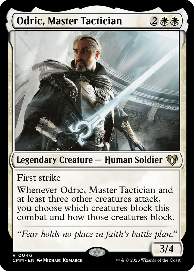Odric, Master Tactician [Commander Masters] - Destination Retro