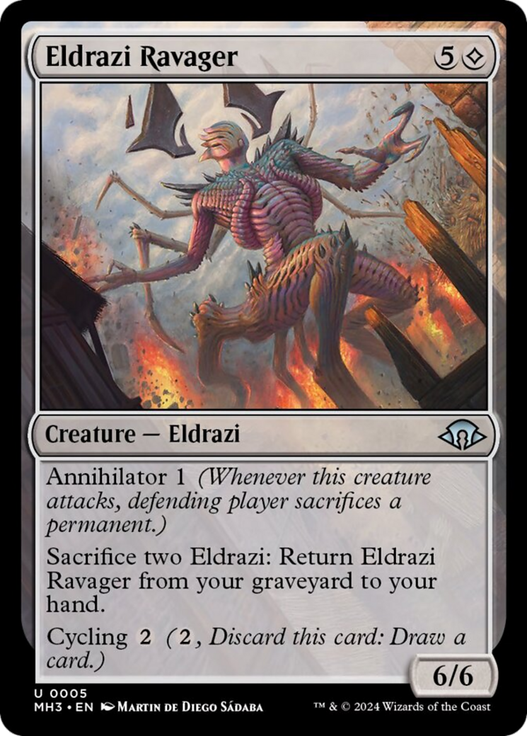 Eldrazi Ravager [Modern Horizons 3] - Destination Retro