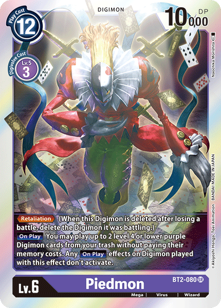 Piedmon [BT2-080] [Release Special Booster Ver.1.0] - Destination Retro