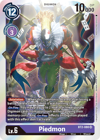 Piedmon [BT2-080] [Release Special Booster Ver.1.0] - Destination Retro