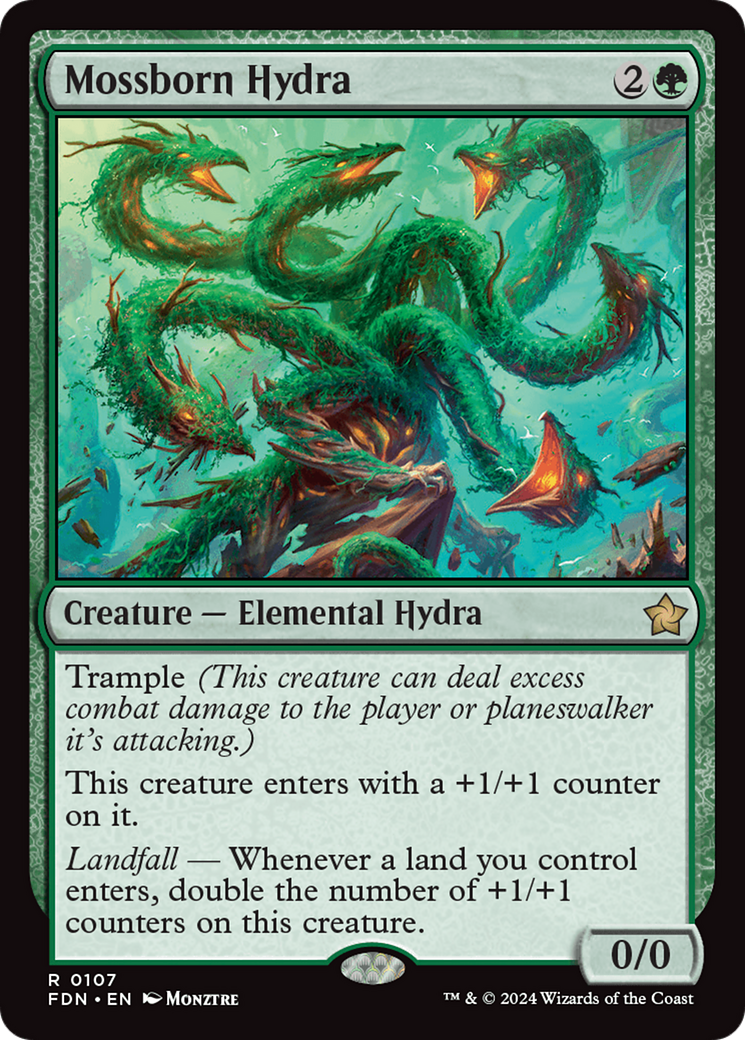 Mossborn Hydra [Foundations] - Destination Retro