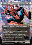 Spectacular Spider-Man (0239) (Borderless) (Textured Foil) [Marvel's Spider-Man] - Destination Retro