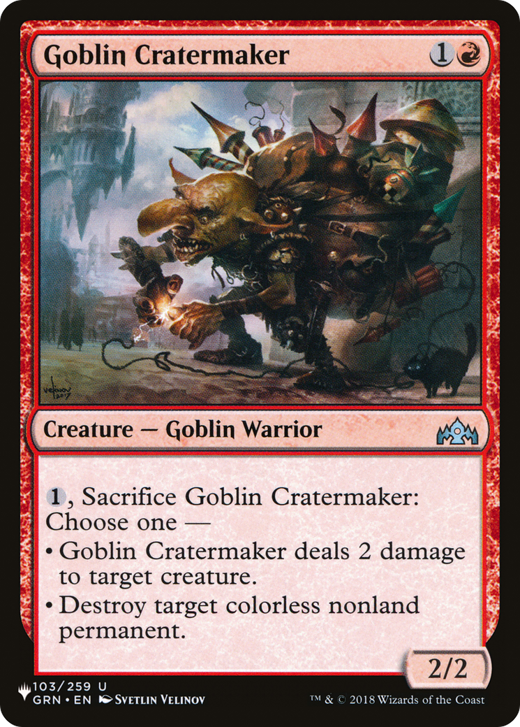 Goblin Cratermaker [The List] - Destination Retro