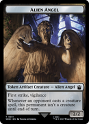 Alien Angel // Dalek Double-Sided Token [Doctor Who Tokens] - Destination Retro