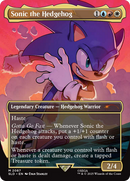 Sonic the Hedgehog (Rainbow Foil) [Secret Lair Drop Series] - Destination Retro