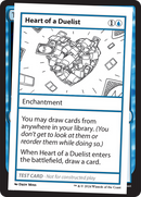 Heart of a Duelist [Mystery Booster 2 Playtest Cards] - Destination Retro