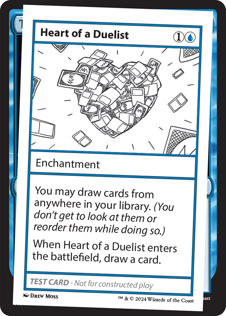 Heart of a Duelist [Mystery Booster 2 Playtest Cards] - Destination Retro