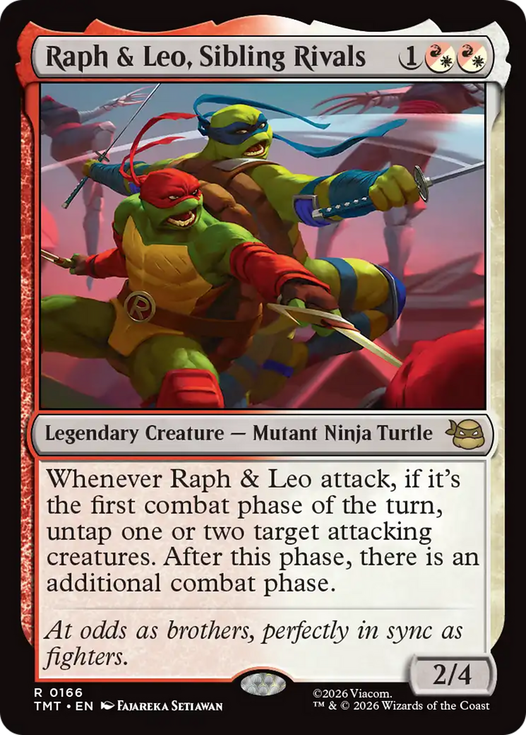 Raph & Leo, Sibling Rivals [Teenage Mutant Ninja Turtles] - Destination Retro