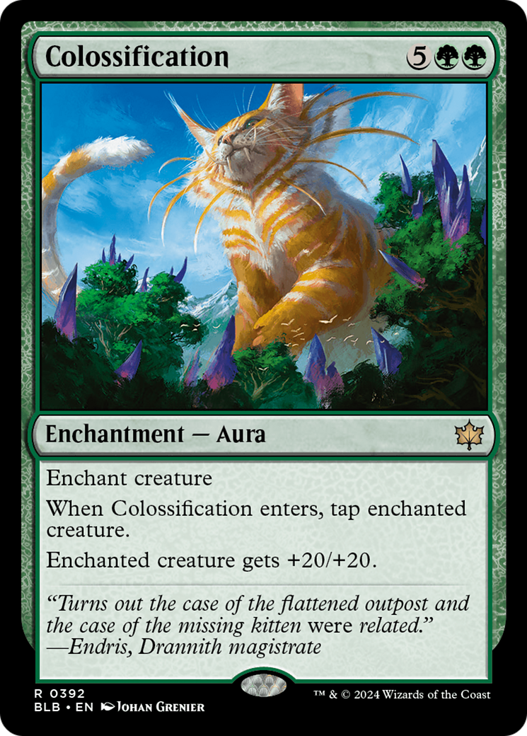Colossification [Bloomburrow] - Destination Retro